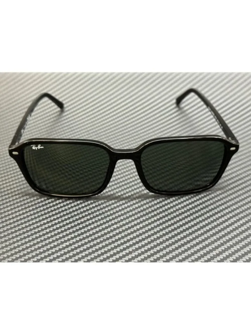 New Ray-Ban Men Black Sunglasses 58-18-145